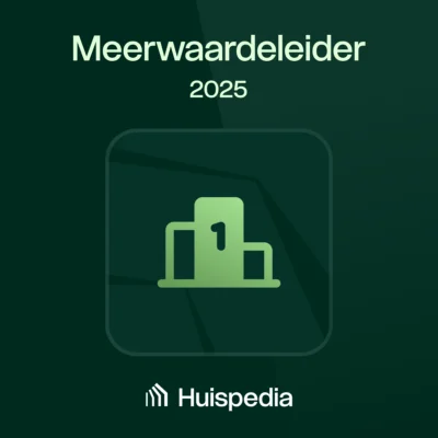 Huispedia Makelaarsprijs Meerwaardeleider 2025